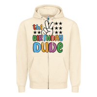 Sandshell the birthday dude Zipper Hoodie - MaliasSmallBusiness