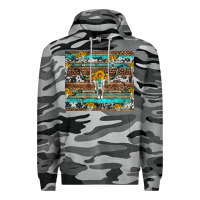 Slate Camo longhorn bull skull cowhide leopard turquoise Premium Hoodie - Artiststas