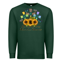 Sports Green because he lives i can face tomorrow Premium Sweatshirt - CowhideDigitalArt