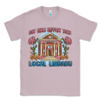 Lilac hot girls support their local library Classic Tee - MaliasSmallBusiness