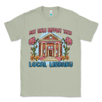 Matcha hot girls support their local library Classic Tee - MaliasSmallBusiness