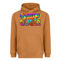 Meerkat the future is queer Heavyweight Hoodie - Zillion Design Studio