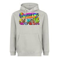 Moon Dust the future is queer Heavyweight Hoodie - Zillion Design Studio