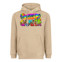 Mushroom the future is queer Heavyweight Hoodie - Zillion Design Studio