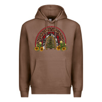 Chestnut rainbow tree Premium Hoodie - AdoDesignShop