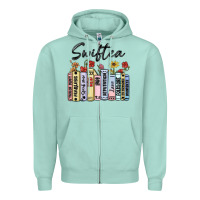 Swiftea Books Zipper Hoodie | Teevron