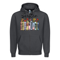 Smoke swiftea books Zipper Hoodie - MaliasSmallBusiness