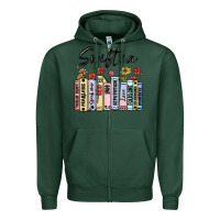 Sports Green swiftea books Zipper Hoodie - MaliasSmallBusiness