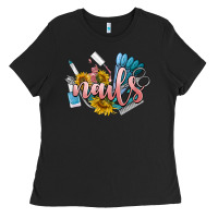 Black nails Ladies Tee - BarkalooDesign