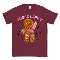 Burgundy sugar and spice Classic Tee - MaliasSmallBusiness