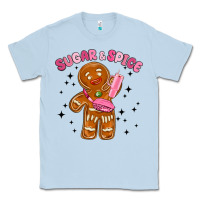 Dusty Blue sugar and spice Classic Tee - MaliasSmallBusiness