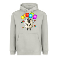 Moon Dust rainbow sheep Heavyweight Hoodie - Zillion Design Studio