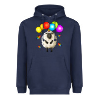 Rainbow Sheep Heavyweight Hoodie | Teevron
