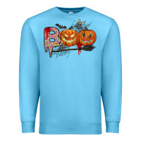 Ocean Blue boo Premium Sweatshirt - CowhideDigitalArt