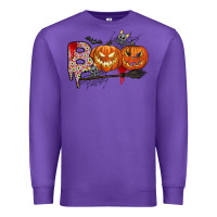 Purple boo Premium Sweatshirt - CowhideDigitalArt