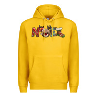 Lemon noel with sock and reindeer Premium Hoodie - AdoDesignShop