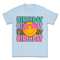 Dusty Blue birthday Classic Tee - MaliasSmallBusiness