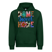 Forest Green Home Sweet Home Urban Hoodie - LillyAllenDesigns