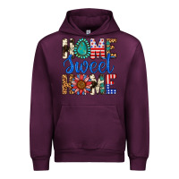 Mauve Wine Home Sweet Home Urban Hoodie - LillyAllenDesigns