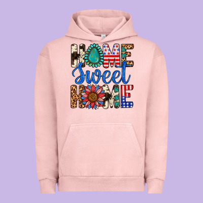 Home Sweet Home Urban Hoodie Designed By Lillyallendesigns