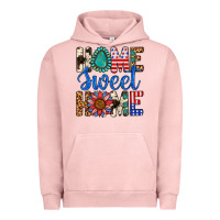 Pigment Salmon Home Sweet Home Urban Hoodie - LillyAllenDesigns