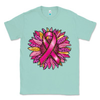 Seafoam breast cancer sunflower Classic Tee - RanaPortraitStore
