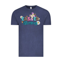 Vintage Denim easter blessing with  cross Vintage Tee - Artiststas