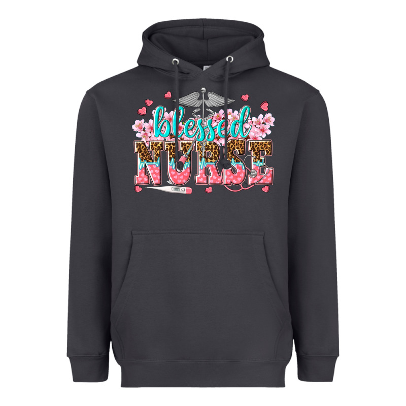 Blessed Nurse Heavyweight Hoodie by texasbilliewilder | Teevron