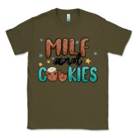 Army Green milf and cookies Classic Tee - MaliasSmallBusiness