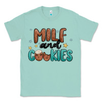 Seafoam milf and cookies Classic Tee - MaliasSmallBusiness