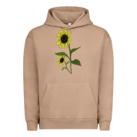 Pigment Burro Buttercream Sunflower Urban Hoodie - LillyAllenDesigns