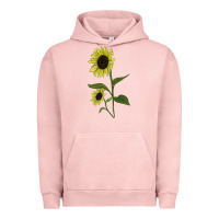 Pigment Salmon Buttercream Sunflower Urban Hoodie - LillyAllenDesigns