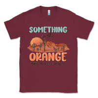 Burgundy something in the orange Classic Tee - MaliasSmallBusiness