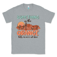Heather Grey something in the orange Classic Tee - MaliasSmallBusiness