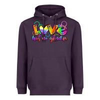 Plum love has no gender Heavyweight Hoodie - Zillion Design Studio
