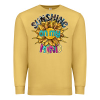 Antique Gold sunshine on my mind Premium Sweatshirt - SublimationCraftShop