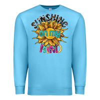 Ocean Blue sunshine on my mind Premium Sweatshirt - SublimationCraftShop