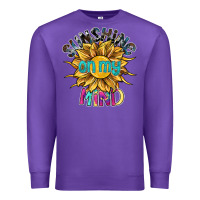 Purple sunshine on my mind Premium Sweatshirt - SublimationCraftShop