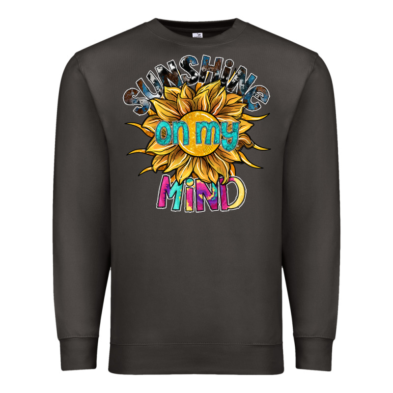 Sunshine On My Mind Premium Sweatshirt by SublimationCraftShop | Teevron