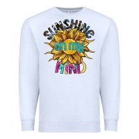 White sunshine on my mind Premium Sweatshirt - SublimationCraftShop