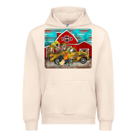 Sandshell western truck farm animals mousepad Urban Hoodie - BarkalooDesign