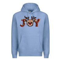 Colony Blue joy reindeer Premium Hoodie - AdoDesignShop