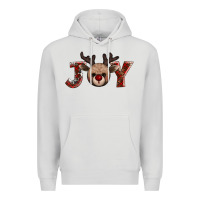 Dove Grey joy reindeer Premium Hoodie - AdoDesignShop