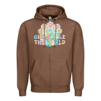 Chestnut girls run the world Zipper Hoodie - MaliasSmallBusiness