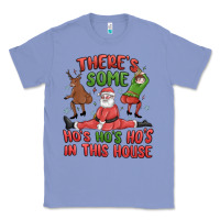 Colony Blue there's some ho's ho's ho's in this house Classic Tee - MaliasSmallBusiness