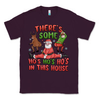 Plum there's some ho's ho's ho's in this house Classic Tee - MaliasSmallBusiness
