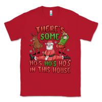 Red there's some ho's ho's ho's in this house Classic Tee - MaliasSmallBusiness