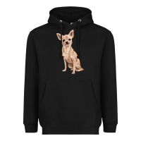 Black chihuahua Heavyweight Hoodie - RanaPortraitStore