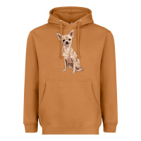 Meerkat chihuahua Heavyweight Hoodie - RanaPortraitStore