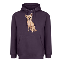 Plum chihuahua Heavyweight Hoodie - RanaPortraitStore